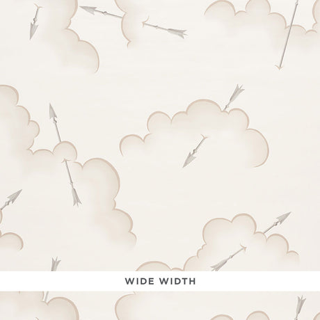 Schumacher Mercurio Natural Wallpaper - Eade's Wallpaper