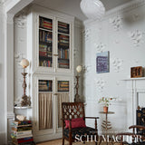 Schumacher Giunone Stone Wallpaper