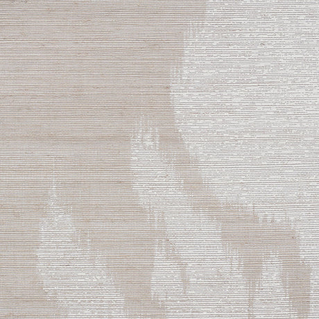 Schumacher Agra Hemp Shimmer Moonstone Wallpaper