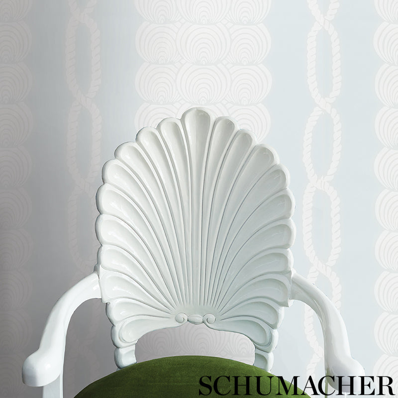 Schumacher Coralline Blush Wallpaper