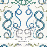 Schumacher Giove Emerald & Sapphire Wallpaper