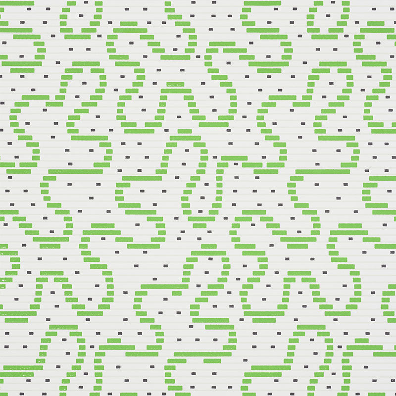 Schumacher Meander Moss Wallpaper - Eade's Wallpaper