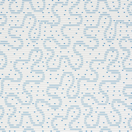 Schumacher Meander Slumber Blue Wallpaper - Eade's Wallpaper