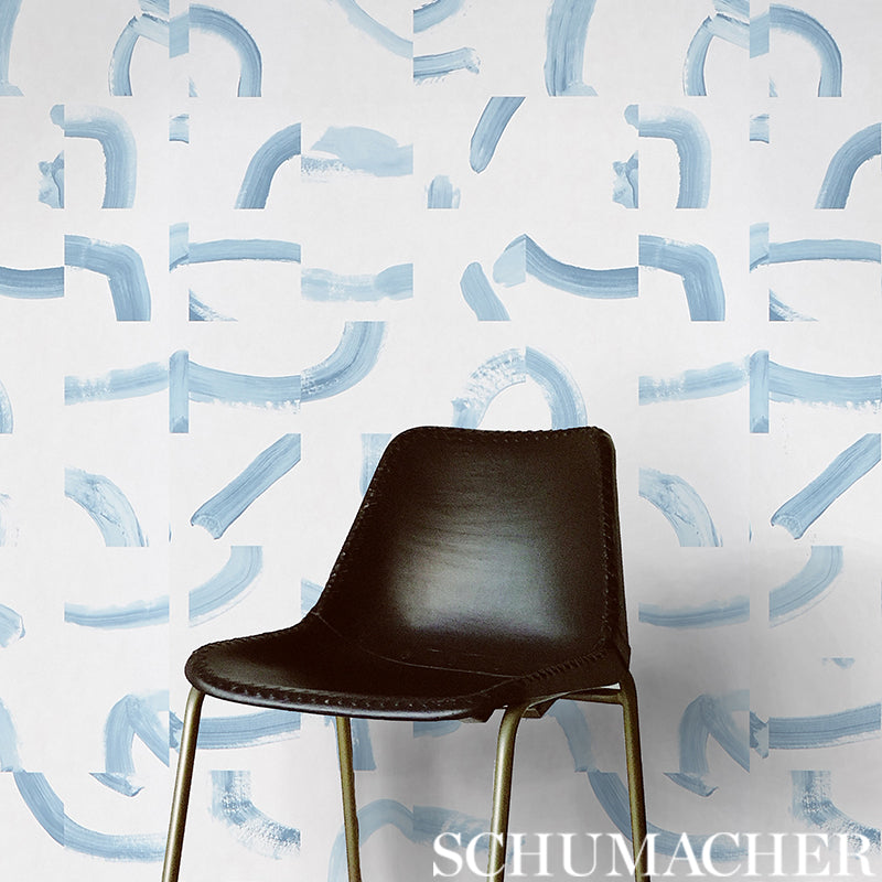 Schumacher Sepiessa Panel Set Sky Wallpaper - Eade's Wallpaper