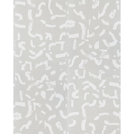 Schumacher Sepiessa Panel Set Stone Wallpaper - Eade's Wallpaper