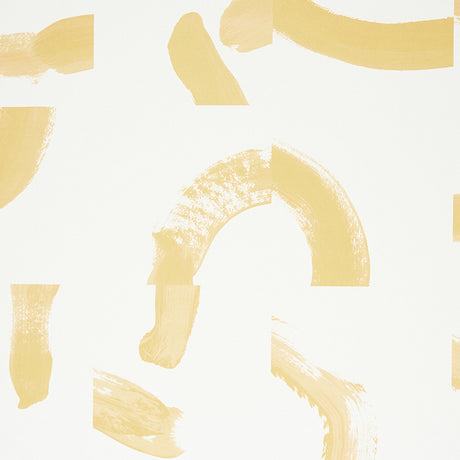 Schumacher Sepiessa Panel Set Yellow Wallpaper - Eade's Wallpaper