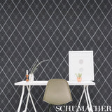 Schumacher Kasumi Diamond Mineral Wallpaper