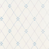 Schumacher Kasumi Diamond Hyacinth Wallpaper