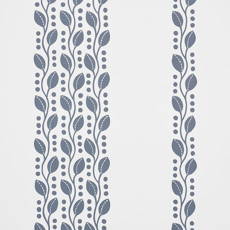 Schumacher Lillian Vine Carbon Wallpaper - Eade's Wallpaper