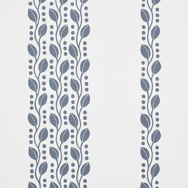 Schumacher Lillian Vine Carbon Wallpaper - Eade's Wallpaper