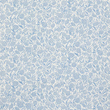 Schumacher Chrysanthemum Chambray Wallpaper