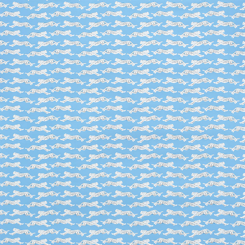 Schumacher Leaping Leopards Sky Wallpaper - Eade's Wallpaper