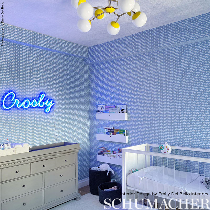Schumacher Leaping Leopards Sky Wallpaper - Eade's Wallpaper