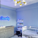 Schumacher Leaping Leopards Sky Wallpaper - Eade's Wallpaper