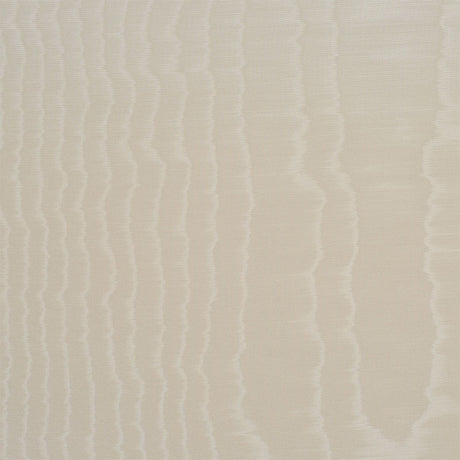 Schumacher Moiré Wallcovering Parchment Wallpaper - Eade's Wallpaper