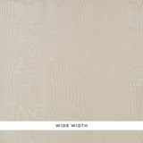 Schumacher Moiré Wallcovering Parchment Wallpaper - Eade's Wallpaper