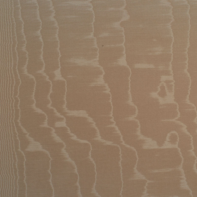 Schumacher Moiré Wallcovering Fawn Wallpaper - Eade's Wallpaper