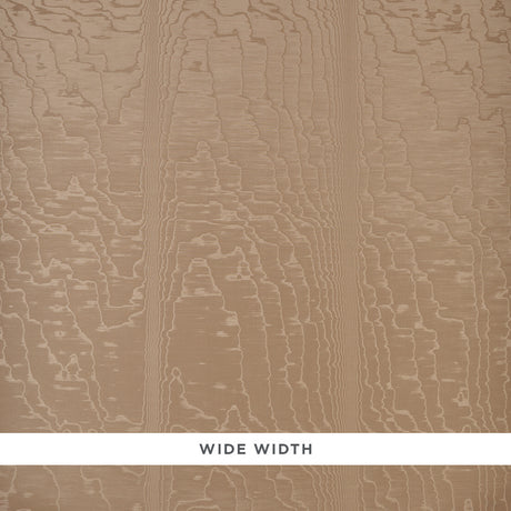 Schumacher Moiré Wallcovering Fawn Wallpaper - Eade's Wallpaper