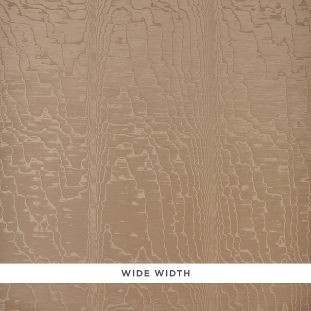 Schumacher Moiré Wallcovering Fawn Wallpaper - Eade's Wallpaper