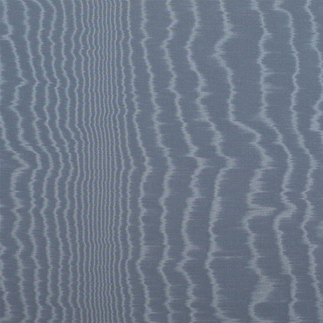 Schumacher Moiré Wallcovering Ocean Wallpaper - Eade's Wallpaper