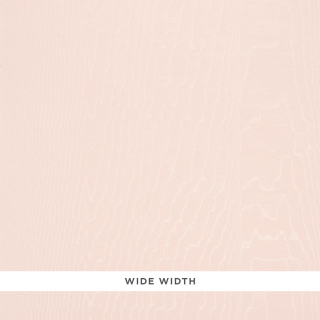 Schumacher Moiré Wallcovering Rose Wallpaper - Eade's Wallpaper