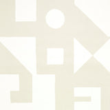 Schumacher Binary Panel Set Natural Wallpaper