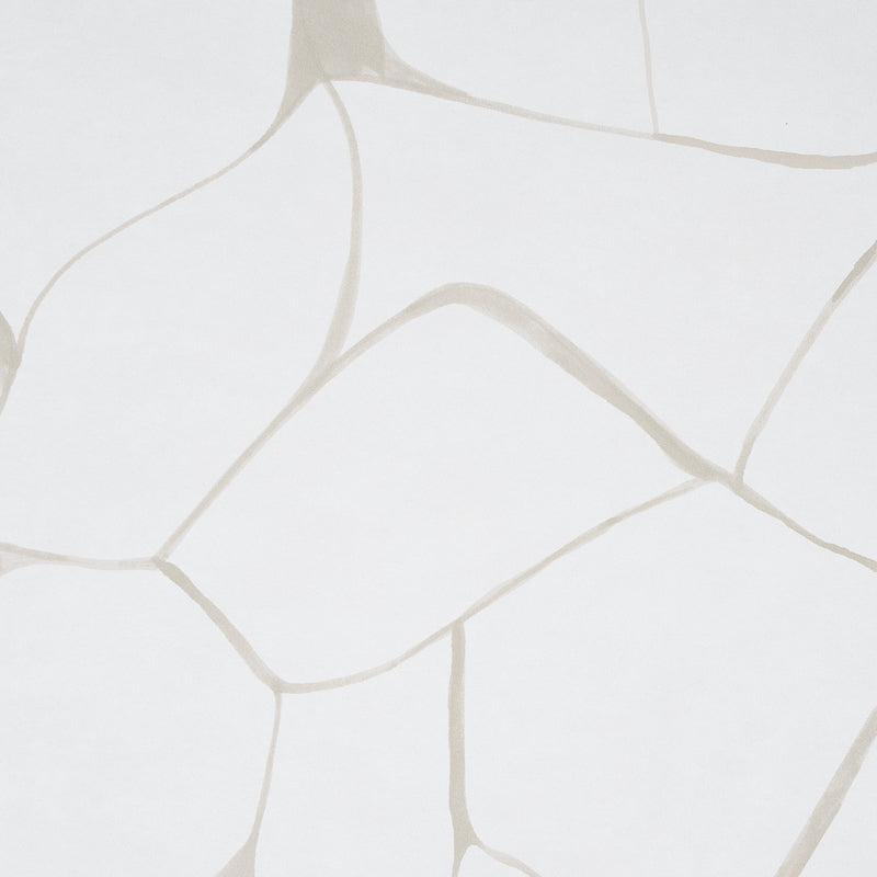 Schumacher Filigree Linen Wallpaper