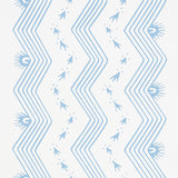 Schumacher Nauset Stripe Sky Wallpaper - Eade's Wallpaper