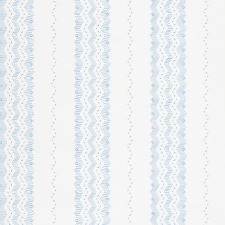 Schumacher Nauset Stripe Sky Wallpaper - Eade's Wallpaper