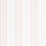 Schumacher Nauset Stripe Blush Wallpaper - Eade's Wallpaper
