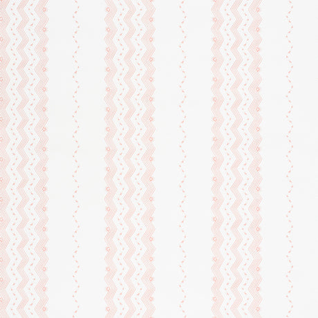 Schumacher Nauset Stripe Blush Wallpaper - Eade's Wallpaper
