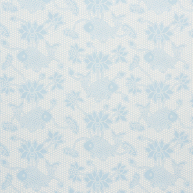 Schumacher Lotus Batik Sky Wallpaper - Eade's Wallpaper
