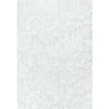 Schumacher Chrysanthemum Sisal Sky Wallpaper