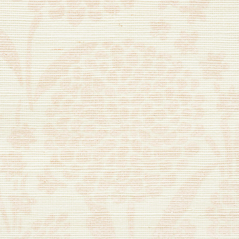 Schumacher Chrysanthemum Sisal Blush Wallpaper