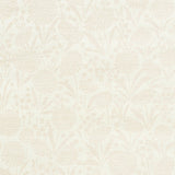 Schumacher Chrysanthemum Sisal Blush Wallpaper