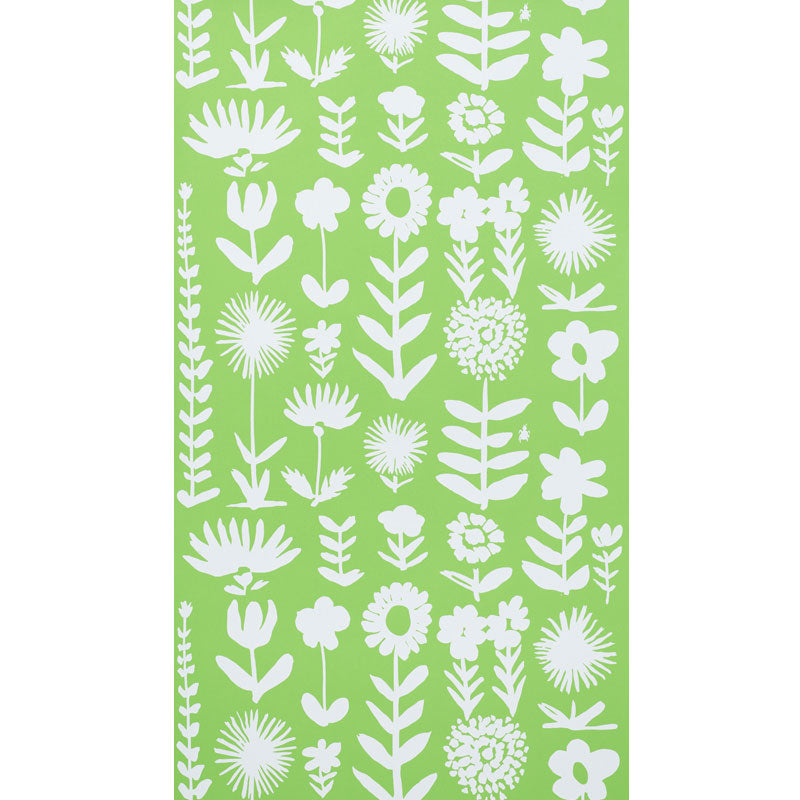 Schumacher Wild Things Leaf Wallpaper