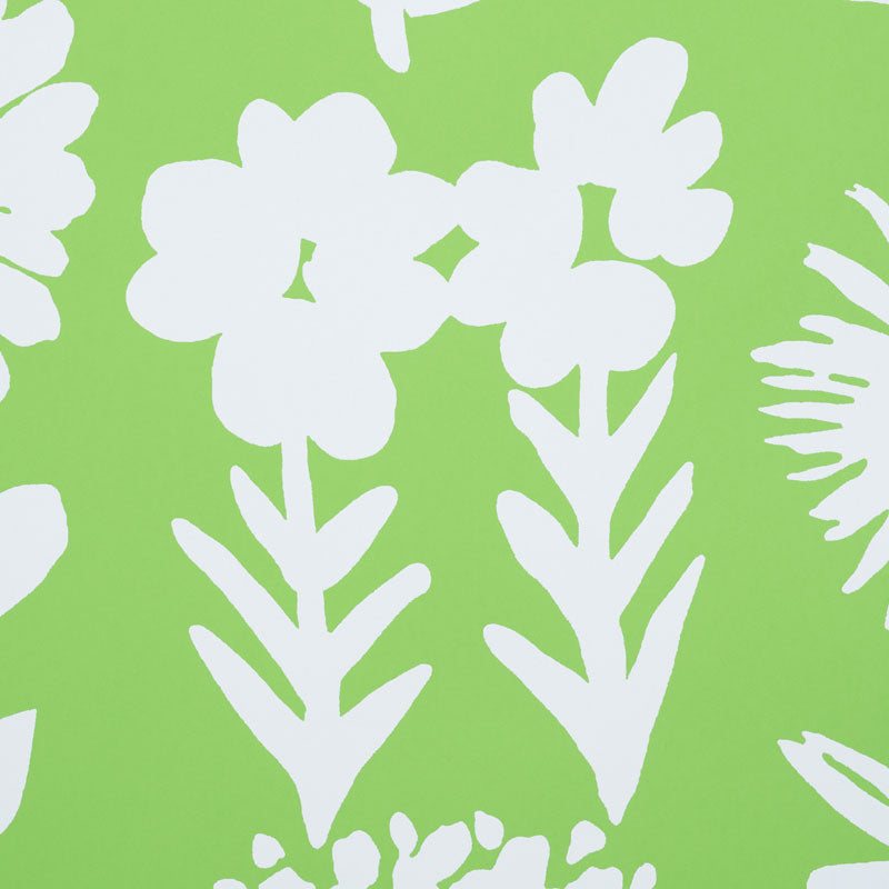 Schumacher Wild Things Leaf Wallpaper