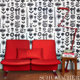 Schumacher Wild Things Sky Wallpaper