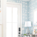 Schumacher Wild Things Sky Wallpaper