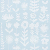 Schumacher Wild Things Sky Wallpaper