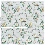 Schumacher Betty Celadon Wallpaper