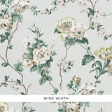 Schumacher Betty Celadon Wallpaper