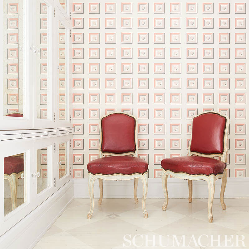 Schumacher Marcel Stone Wallpaper - Eade's Wallpaper