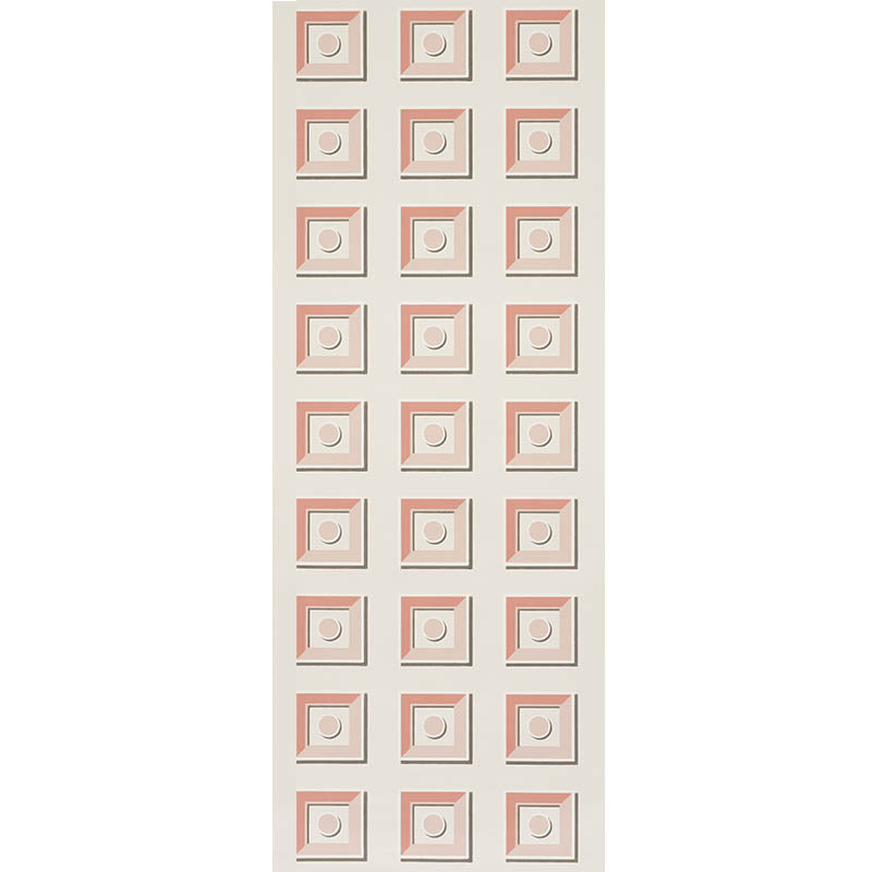 Schumacher Marcel Blush Wallpaper - Eade's Wallpaper