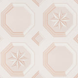 Schumacher Augustus Blush Wallpaper