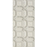 Schumacher Lacunaria Stone Wallpaper
