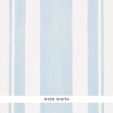 Schumacher Villa Stripe Sky Wallpaper