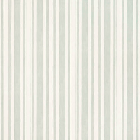 Schumacher Villa Stripe Cypress Wallpaper