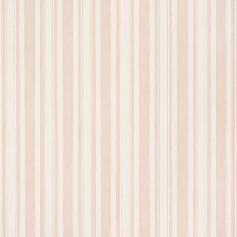 Schumacher Villa Stripe Blush Wallpaper