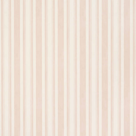 Schumacher Villa Stripe Blush Wallpaper